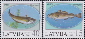 Łotwa Mi.0574-575 A czyste**