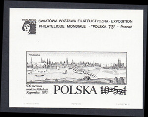 2116 Blok 91 ND czysty** ŚWF "Polska'73"