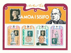 Samoa Mi.0415-418 Blok 19 czyste**