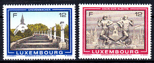 Luksemburg Mi.1160-1161 czyste**