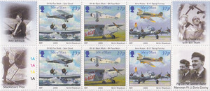 GB Isle of Man Mi.1051-1056 pasek II czysty**