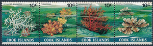 Cook-Islands Mi.0715-718 pasek czyste**