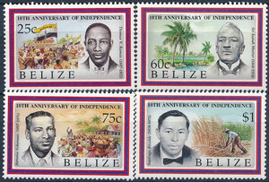 Belize Mi.1074-1077 czyste**