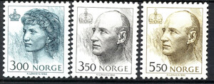 Norwegia Mi.1116-1118 czyste**