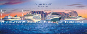 Gibraltar 1285-1288 Blok 85 czyste**