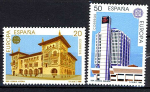 Hiszpania 2937-2938 czyste** Europa Cept