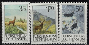 Liechtenstein 0907-909 czyste**