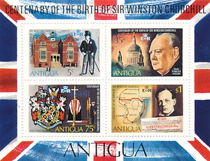 Antigua&Barbuda Mi.0338-341 Blok 16 czyste**
