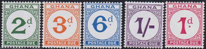 Ghana Mi.0006-10 czyste**