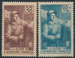 Francja Mi.0423-424 czyste**