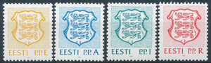 Estonia Mi.0176-179 czyste**