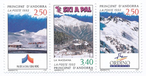 Andorra francuska 0447-450 parka czyste**