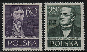 931-932 czyste** Stanisław Wyspiański , Stanisław Moniuszko