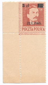 0347 d czerwonawobrązowy gwarancja+opis czysty 82 rocznica Powstania Styczniowego