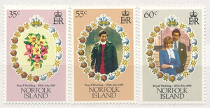 Norfolk Island Mi.0264-266 czyste**