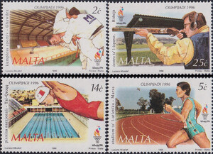 Malta Mi.0989-992 czysty**