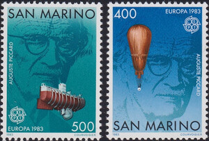 San Marino Mi.1278-1279 czyste** Europa Cept