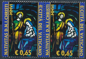 Watykan Mi.1567 parka pozioma czyste**