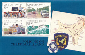Christmas Island Mi.0329-332 Blok 6 czyste**