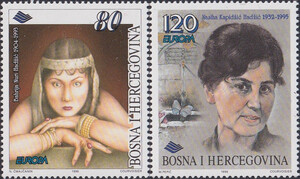 Bośnia i Hercegowina Mi.0045-46 czyste** Europa Cept