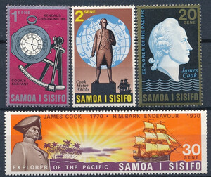 Samoa Mi.0222-225 czyste**