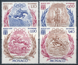 Monaco Mi.1045-1048 czyste**