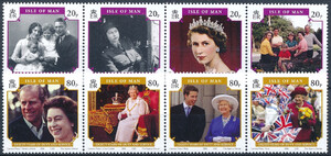 GB Isle of Man Mi.1257-1264 paski czyste**