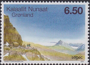 Gronland Mi.0492 czyste** znaczki