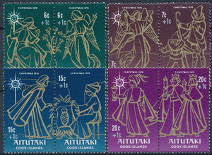 Aitutaki Mi.0231-238 parki czyste**