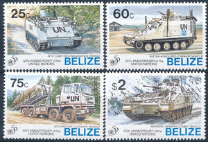 Belize Mi.1154-1157 czyste**
