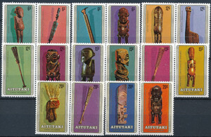 Aitutaki Mi.0340-355 parki czyste**