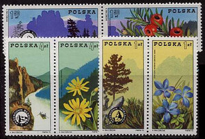 2223-2228 czyste** 100 rocznica przewodnictwa górskiego w Polsce