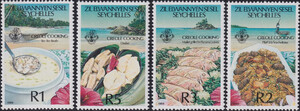 Seychelles Outer Mi.175-178 czyste**