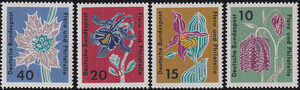 Bundesrepublik Mi.0392-395 czysty**