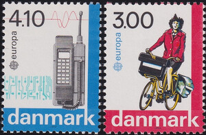 Dania Mi.0921-922 czyste** Europa Cept