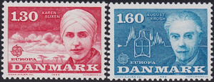 Dania Mi.0699-700 czyste** Europa Cept
