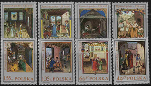 1816-1823 czyste** Rzemiosło polskie w XVI-w. malarstwie z Kodeksu Behema