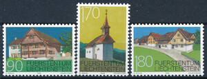 Liechtenstein 1186-1188 czyste**