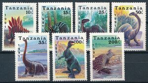 Tanzania Mi.0854-860 czyste**