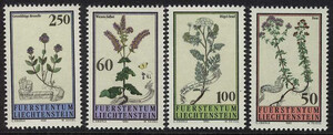 Liechtenstein 1069-1072 czyste**