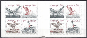 Łotwa Mi.0340-343 zeszycik MH 1 czyste**