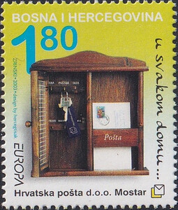 Bośnia i Hercegowina - Chorwacka Poczta Mi.0106 czysty**Europa Cept