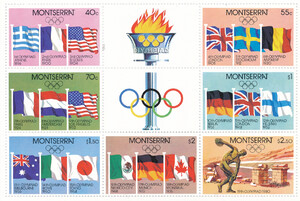 Montserrat Mi.0424-430 Blok 23 czysty**