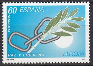 Hiszpania 3217 czyste** Europa Cept