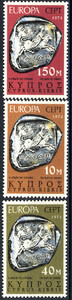 Cypr Mi.0409-411 czyste** Europa Cept