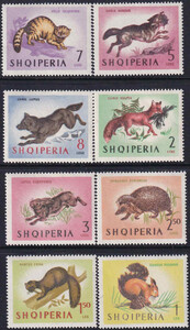 Albania Mi.0815-822 czyste**