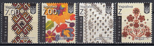 Ukraina Mi.1754-1757 czysty**