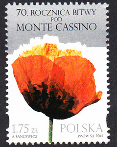 4528 czysty** 70 rocznica bitwy pod Monte Cassino