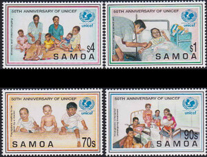 Samoa Mi.0846-849 czyste**