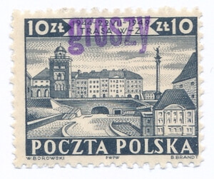 Grosze 495 Dyrekcja Szczecin 1 czysty**